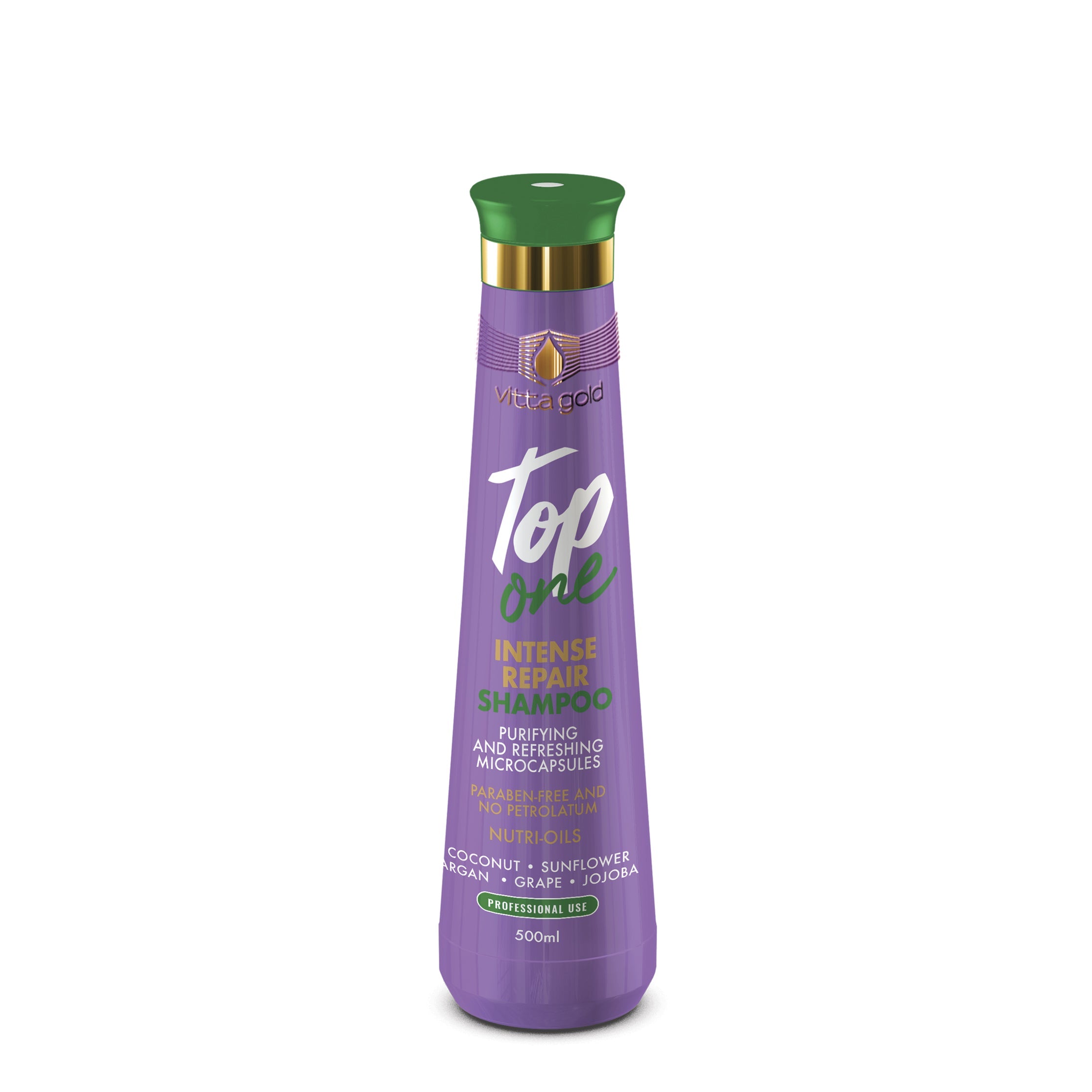 Top One Intense Repair Shampoo 500ml-Vitta Gold